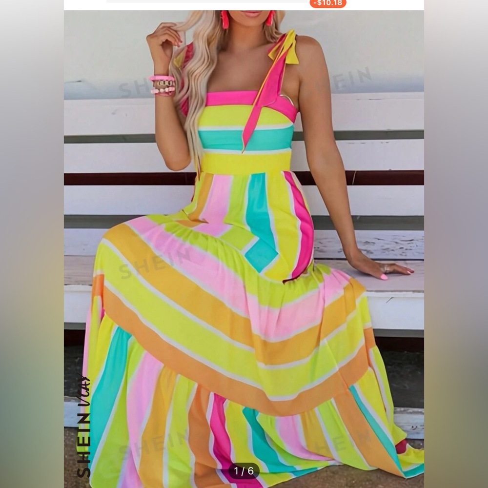 SHEIN large maxi dress